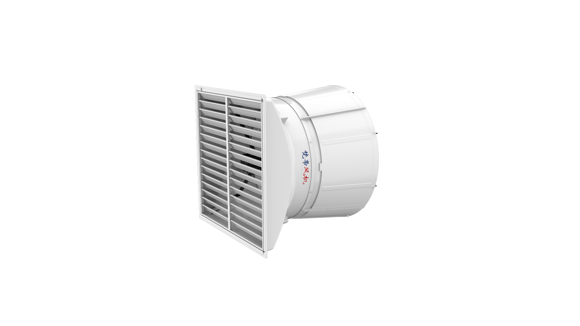 ภาพเรนเดอร์พัดลมแรงดันลบแบบขับตรง TFP-EC140T-CD